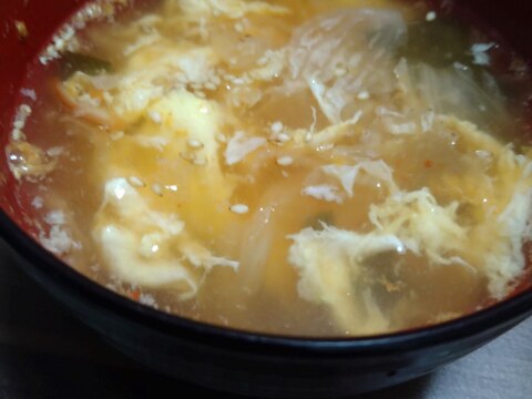 キムチ卵スープ